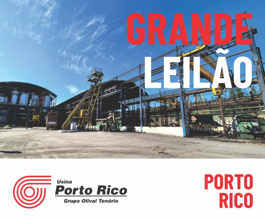 Grande Leilão Usina Porto Rico 2025