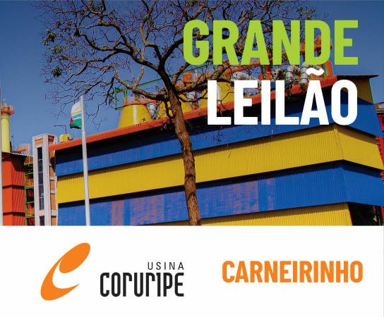 MEGA LEILÃO USINA CORURIPE 2025 - UNIDADE CARNEIRINHO