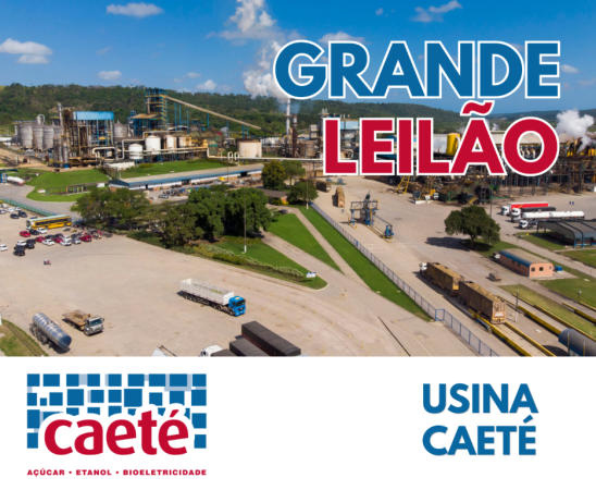 Grande Leilão Usina Caeté 2026